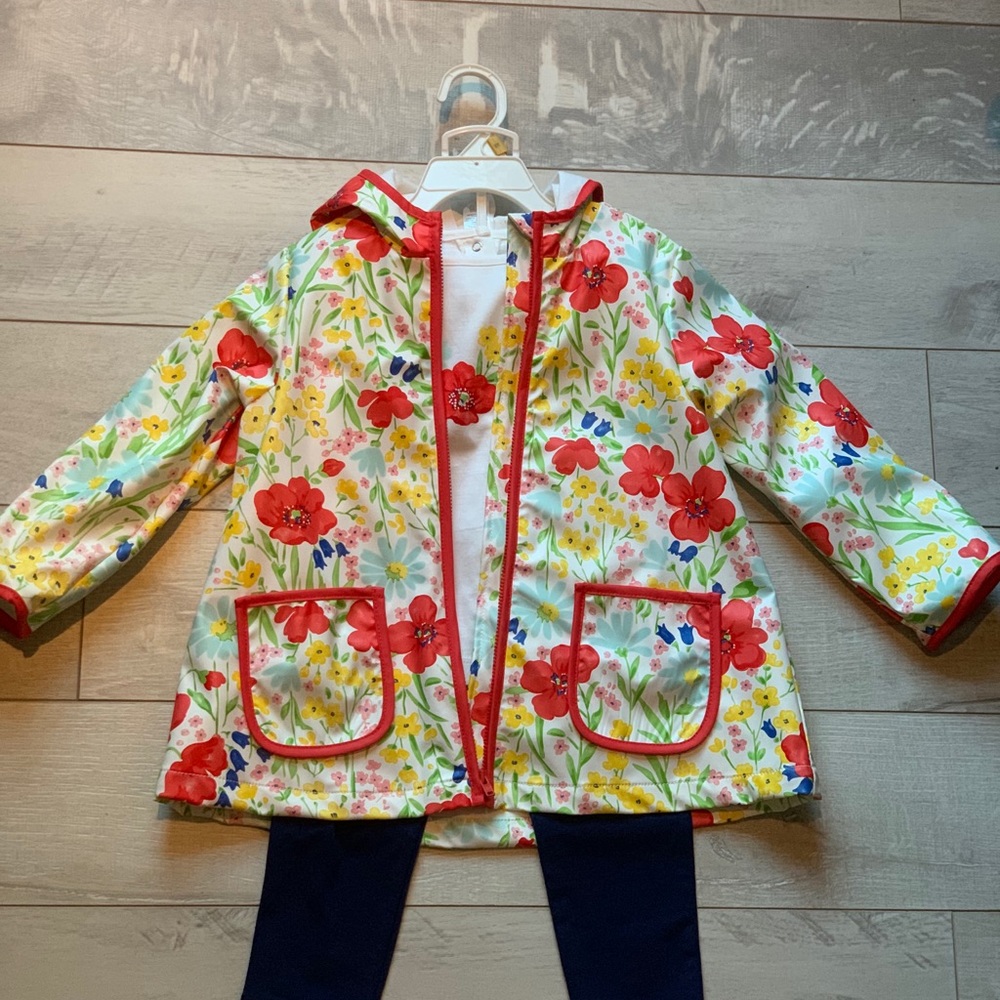 Floral outfit